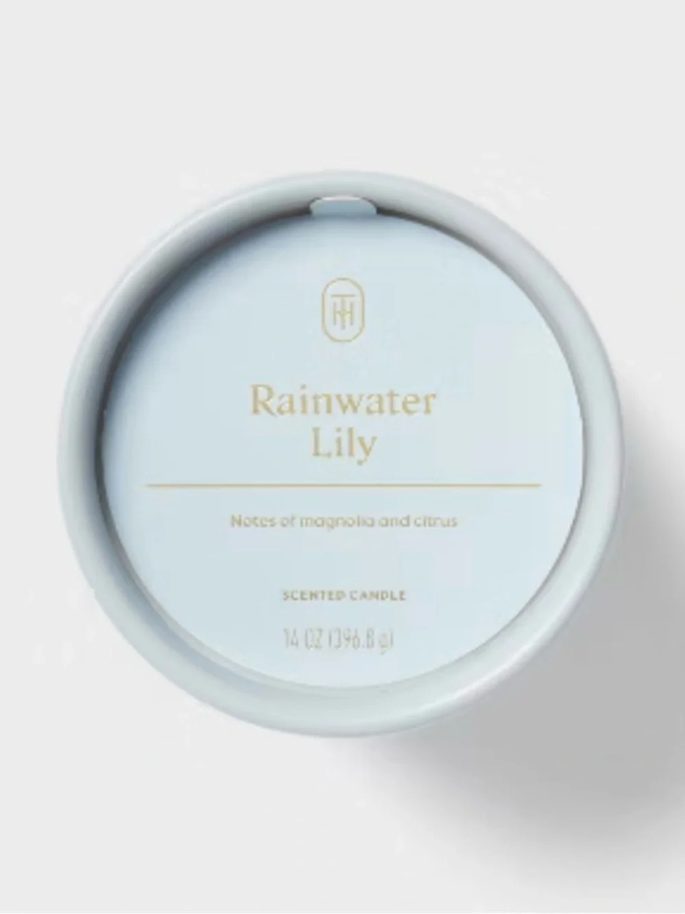 Threshold Rainwater Lily Single Wick Ceramic Candle - 14 oz. New with Tag